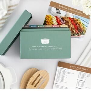 Passionate Penny Pincher Crockpot Recipe Card menu Planning  Slow Cooker Vol 2